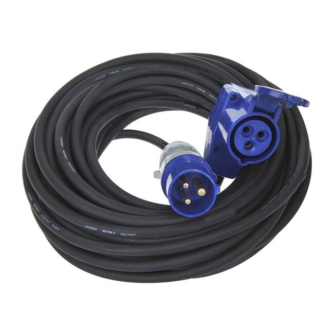 ProPlus Verlengkabel - 25 meter - waterbestendig - schuko stopcontact - IP44