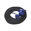 ProPlus Verlengkabel - 30 meter - Haakse contrastekker - Schuko stopcontact - Neopreen - 3 x 1.5 mm²