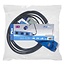 ProPlus Stekkerdoos - 3-weg Schuko - 5 meter - IP44 - Neopreen kabel