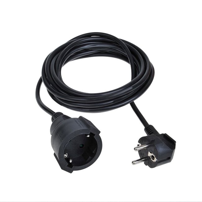 ProPlus Verlengkabel - 10 meter - 3 x 1 mm² - zwart - huishoudelijk gebruik
