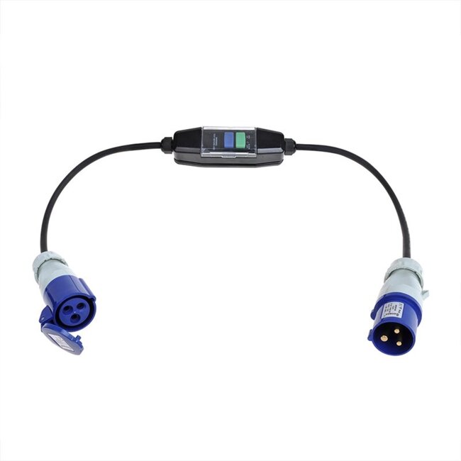 ProPlus Verlengkabel met aardlekschakelaar - 16A - IP44/IP55 - Neopreen - 240V - 3600W
