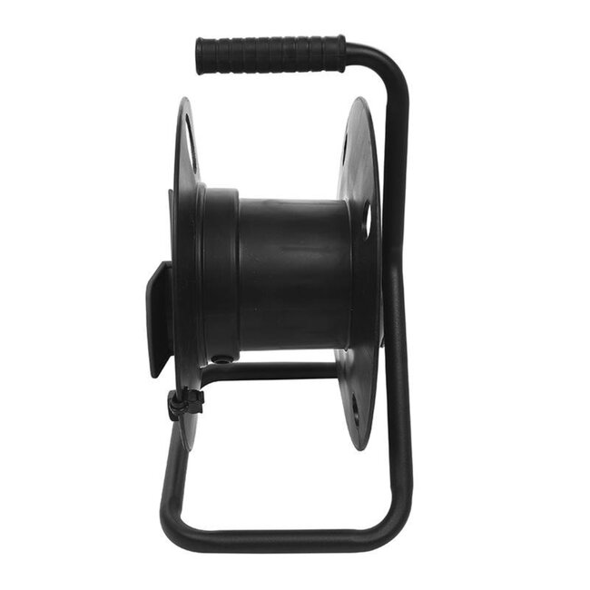 ProPlus Multifunctionele kabelhaspel - lichtgewicht - geschikt voor CEE-verlengkabel - zwart