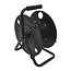 ProPlus Multifunctionele kabelhaspel - lichtgewicht - geschikt voor CEE-verlengkabel - zwart