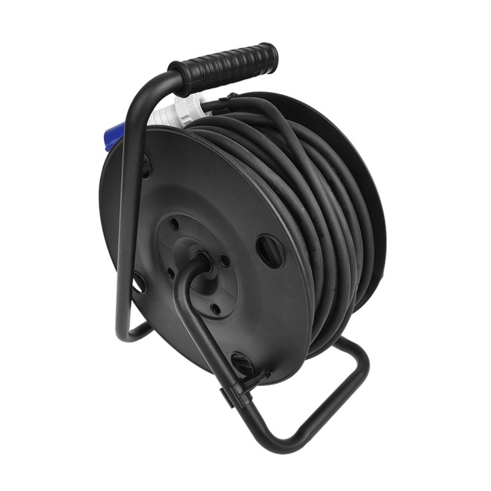 CEE-kabelhaspel met 23 2m RN-Kabel in oranje (camping kabelhaspel met CEE-kabelhaspel met 23 2m RN-Kabel in oranje (camping kabelhaspel met