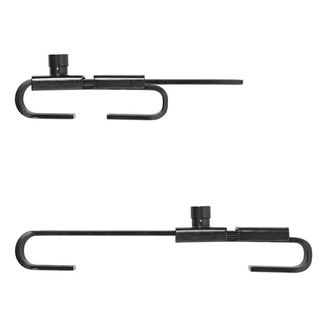 ProPlus Verstelbaar trailer- en containerslot - gehard staal - 22-43 cm - zwart