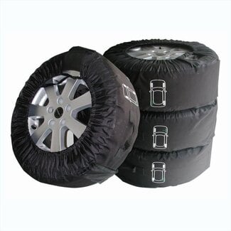 ProPlus Bandenhoezen - Set van 4 - Geschikt voor Ø 68 cm en 214 cm omtrek - Slijtvast polyester
