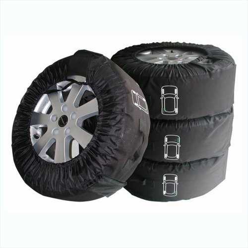 Pro Plus Bandenhoezen L - Maximaal Ø 68 cm en Omtrek 214 cm - Set van 4 stuks Pro Plus Bandenhoezen L - Maximaal Ø 68 cm en Omtrek 214 cm - Set van 4 stuks
