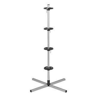 Pro Plus Banden Opbergrek - Velgenboom - Aluminium XL voor 4 Banden - Bandbreedte tot 295 mm