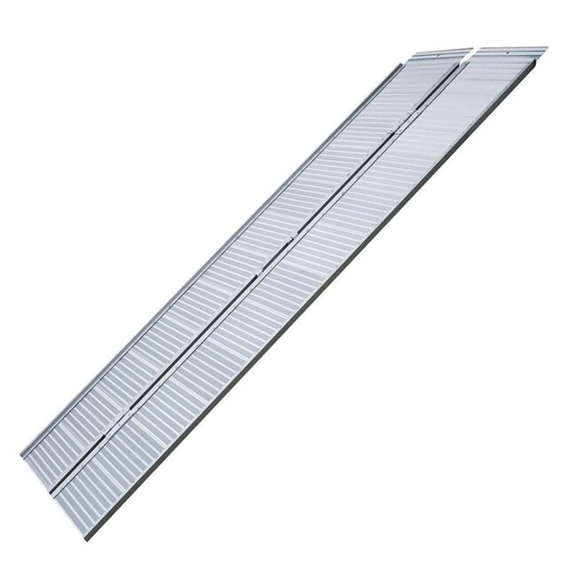 Pro Plus Oprijplaat - Aluminium - Vouwbaar voor Rolstoel - 183 x 73 cm - Maximale Belasting 270 kilo