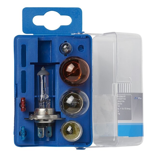 ProPlus Reservelampenset - H7 - 21W oranje - 7-delig