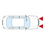 ProPlus Autolamp H4 - 12V - 60/55W - P43T - Helder licht