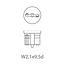 ProPlus Autolamp - 12V - 5W - T10 - Wedge Base - 2 stuks