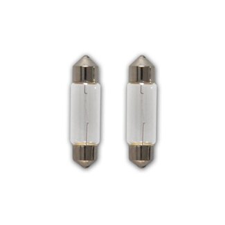 ProPlus Autolamp buislamp - 12V - 5W - SV8.5 - 11 x 38 mm - 2 stuks ProPlus Autolamp buislamp - 12V - 5W - SV8.5 - 11 x 38 mm - 2 stuks