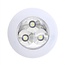 ProPlus Opbouwspot met 3 leds - 12V - 290 lumen - Ø 95 mm - Warm wit licht