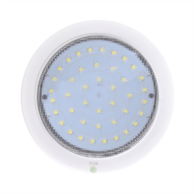 Pro Plus Plafonnière - 42 Leds - 12 Volt - 840 Lumen - Ø 220 x 50 mm