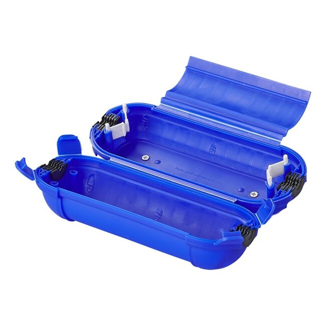ProPlus Veiligheidsbox voor stekkerverbindingen - IP44 - Ø 6.5 x 21 cm - Blauw