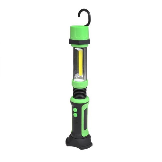 ProPlus Flexibele oplaadbare looplamp - COB LED - met haak en magneet