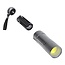 Pro Plus Zaklamp - COB LED's - 8.5 cm - Aluminium - 3 x AAA Batterij