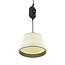 ProPlus Opvouwbare LED hanglamp - siliconen - wit - Ø 15 cm - traploos verstelbaar licht