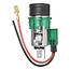 ProPlus Sigarettenaansteker met verlichting - Inbouwdoos - 12V/24V - Ø 28 mm - Zwart/Groen