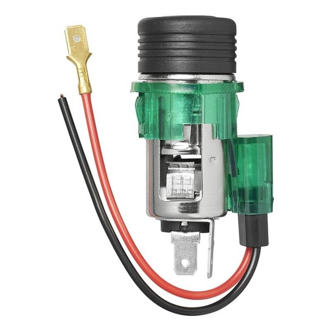 ProPlus Sigarettenaansteker met verlichting - Inbouwdoos - 12V/24V - Ø 28 mm