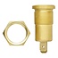 ProPlus Inbouwdoos - DIN - 12V - messing - Ø 18 mm - blisterverpakking