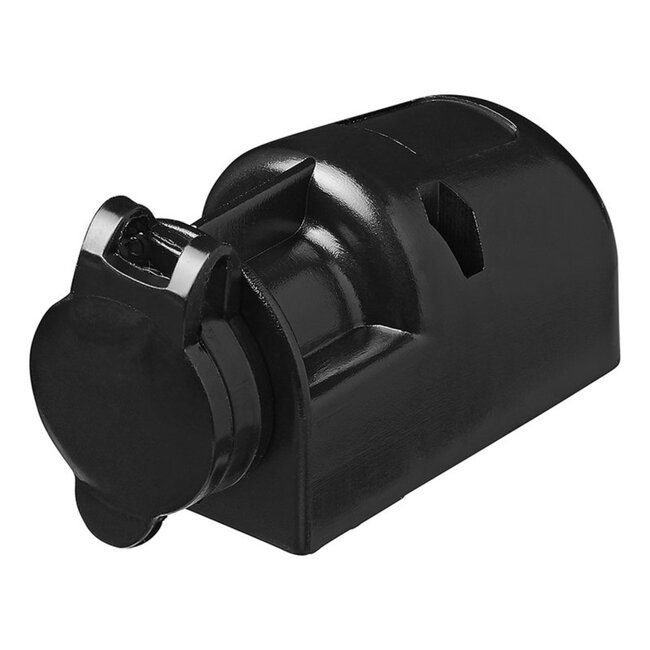 ProPlus Opbouwdoos - DIN - 12V/24V - 16A - 66x31x35 mm - Zwart