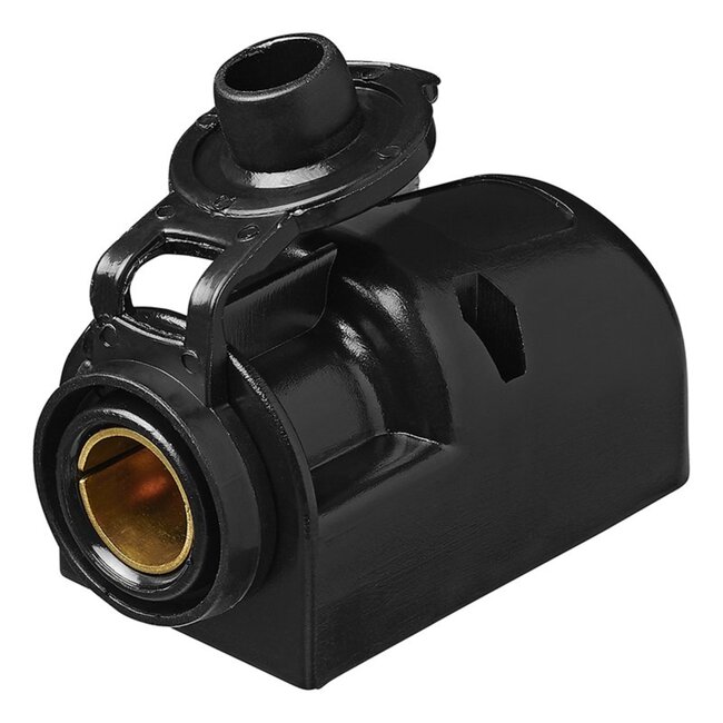 ProPlus Opbouwdoos - DIN - 12V/24V - 16A - 66x31x35 mm - Zwart