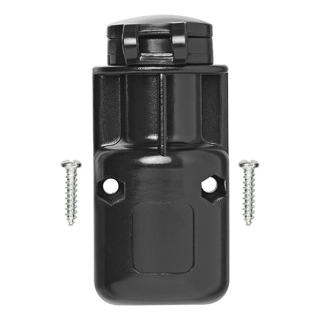 ProPlus Opbouwdoos - DIN - 12V/24V - 16A - 66x31x35 mm - Zwart