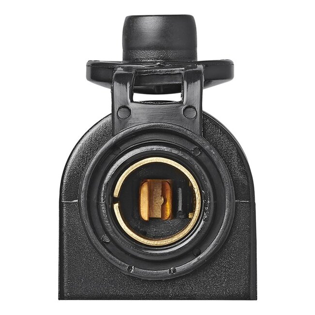 ProPlus Opbouwdoos - DIN - 12V/24V - 16A - 66x31x35 mm - Zwart