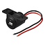 ProPlus USB-opbouwstekkerdoos - 2100mA - 12V/24V - Compact - Eenvoudige installatie