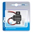 Pro Plus USB Opbouwstekkerdoos - 2100mA - 12 Volt en 24 Volt - 65 x 48 x 35 mm - blister