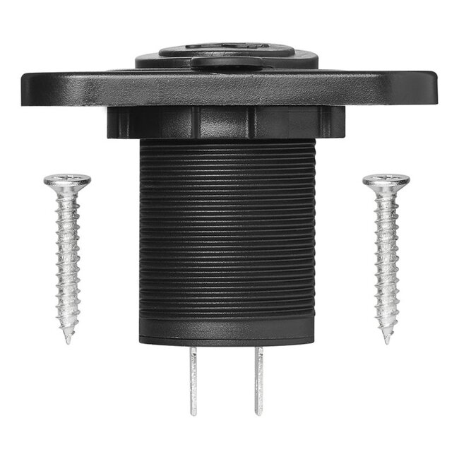 ProPlus Tweevoudige USB-inbouwdoos - 3100mA - 12V/24V - Ø 29 mm