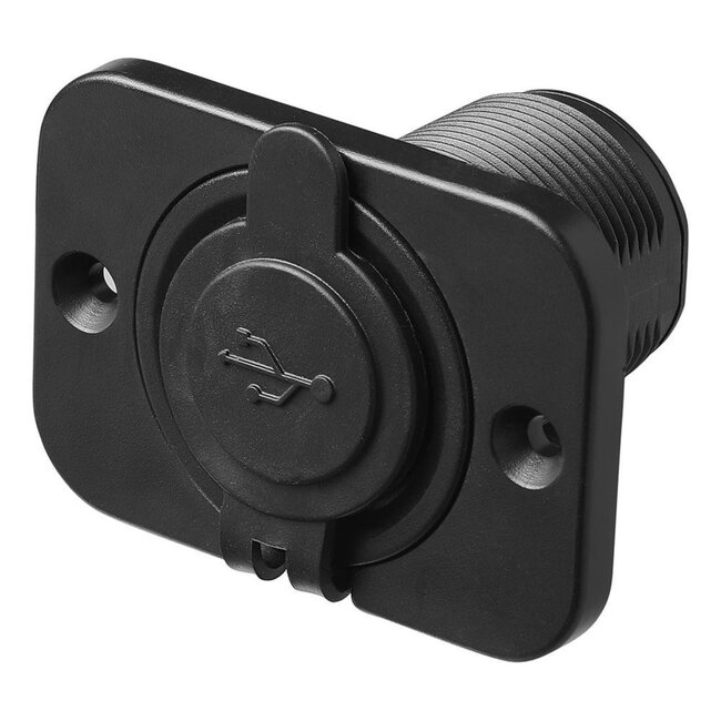 ProPlus USB inbouwdoos - tweevoudig - 3100mA - 12V/24V - Ø 29 mm