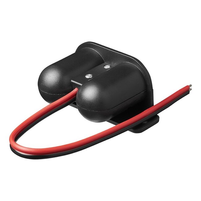 ProPlus Opbouw sigarettenaanstekerdoos - 2 USB-poorten - 12/24V - 2,1A - Zwart