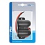 ProPlus Opbouw sigarettenaanstekerdoos met 2 USB-poorten - 12V/24V - zwart - kunststof en staal