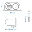 ProPlus Opbouw sigarettenaanstekerdoos met 2 USB-poorten - 12V/24V - zwart - kunststof en staal