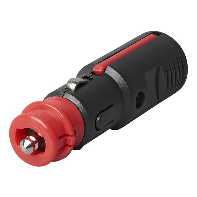 ProPlus Universele sigarettenaanstekerplug - 12/24 volt - zwart - max. 8A