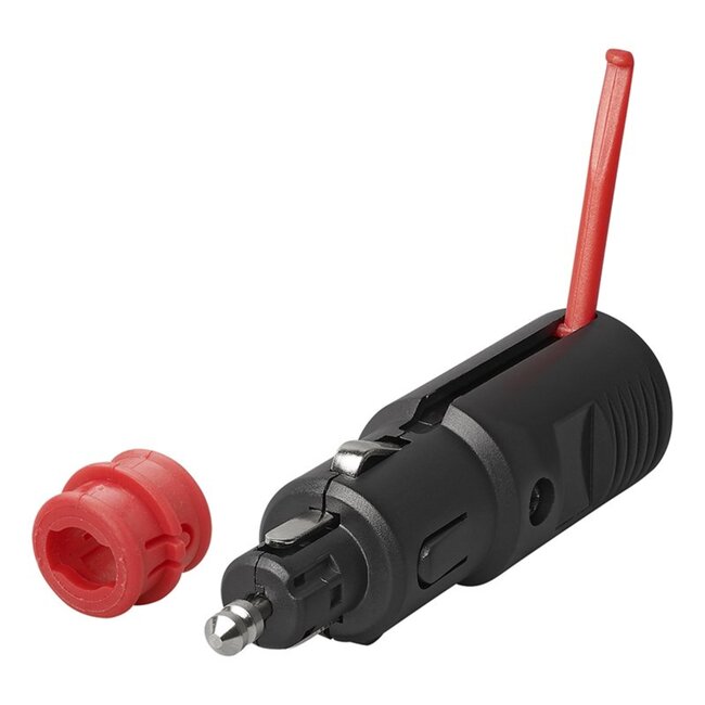 ProPlus Universele sigarettenaanstekerplug - 12/24 volt - zwart - max. 8A