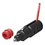 ProPlus Universele sigarettenaanstekerplug - 12/24 volt - zwart - max. 8A