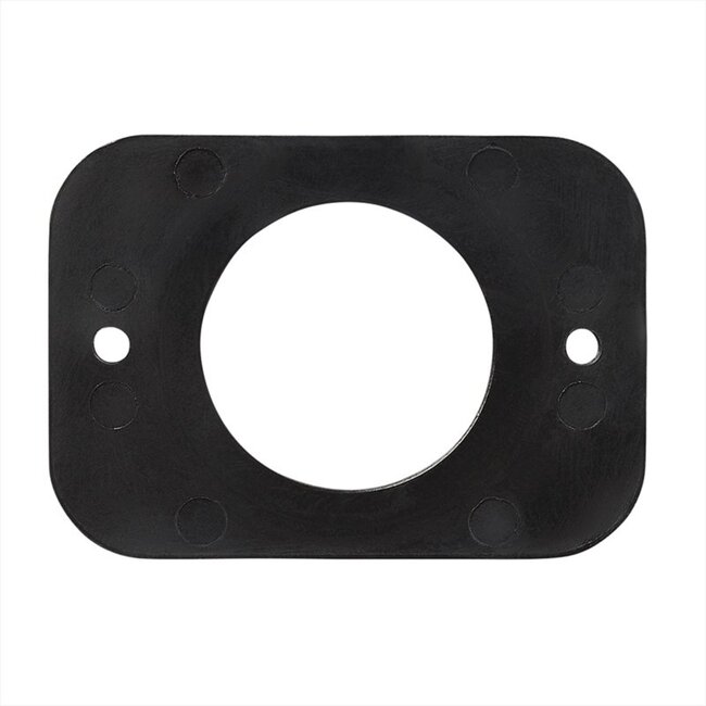 ProPlus Inbouwframe - Enkelvoudig - Ø 29 mm - Zwart - Kunststof