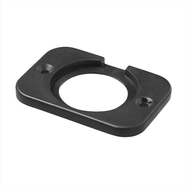 ProPlus Enkelvoudig inbouwframe - Ø 29 mm - zwart - kunststof - 2 bevestigingsgaten