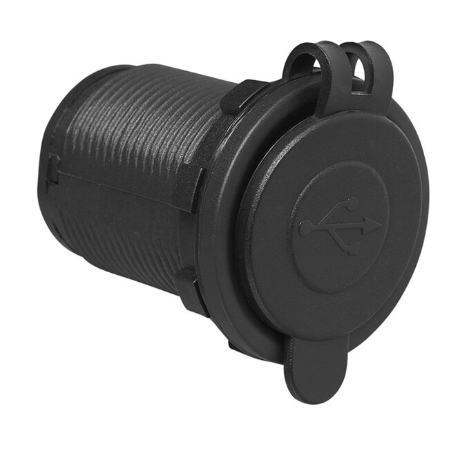 ProPlus Tweevoudige USB-inbouwdoos - 2100mA - 12V/24V - Ø 26 mm