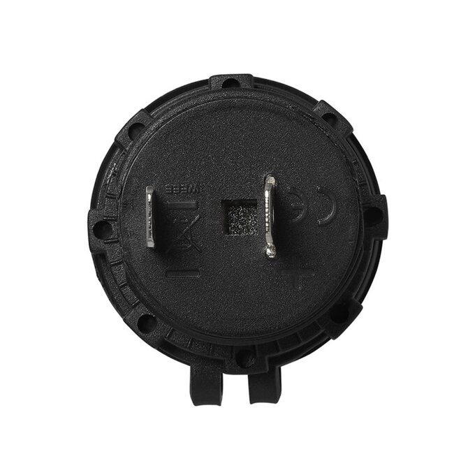 ProPlus Inbouwstekkerdoos DIN - 12/24 Volt - 16A - Ø 29 mm - Inbouwdiepte 48 mm