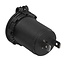 ProPlus Inbouwstekkerdoos DIN - 12/24 Volt - 16A - Ø 29 mm - Inbouwdiepte 48 mm