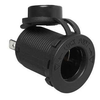 Pro Plus Inbouwstekkerdoos DIN - Ø 26 mm - 12 Volt en 24 Volt - blister