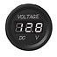 ProPlus Digitale inbouw voltmeter - 6-30V - Ø 28 mm - Voor auto en boot