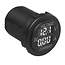 ProPlus Digitale volt- en ampèremeter - 6-30V en 0-10A - Ø 28 mm - eenvoudig af te lezen