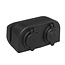 ProPlus Opbouwkit met dubbele USB-poort - 2 x 2100 mA - geschikt voor 12/24V