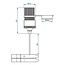 ProPlus Sigarettenaanstekerdoos - Accuklemmen - 12V/24V - 16A - Zwart - 30 cm Kabel